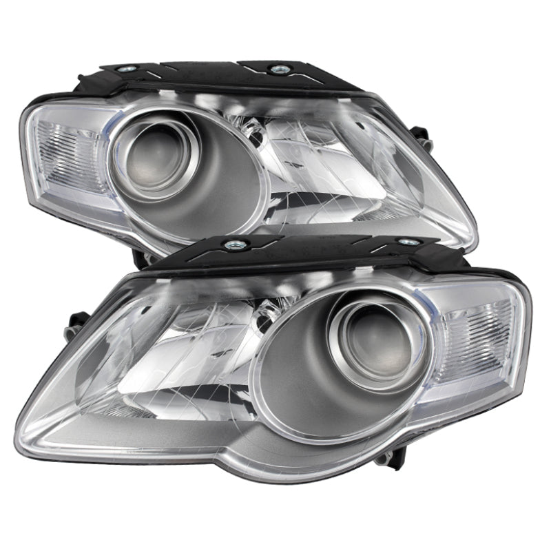 Xtune Volkswagen Passat 06-10 (Halogen Only) Projector Headlights Chrome HD-JH-VWPAT06-C - 9025570