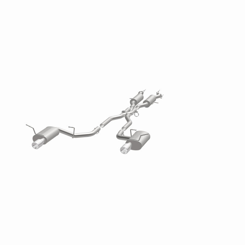 MagnaFlow 11-12 Dodge Durango V8 5.7L Dual Split Rear Exit Stainless Cat Back Performance Exhaust - 15068