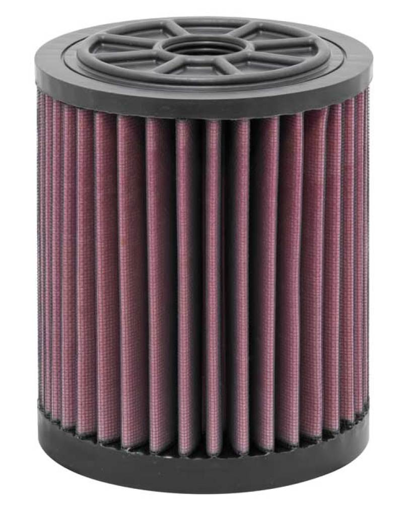 K&N Replacement Air Filter - Round 11-13 Audi A6/A6 Quattro / 12-13 A7/A7 Quattro - E-1983 for 2005-2018 Audi A6 - side view