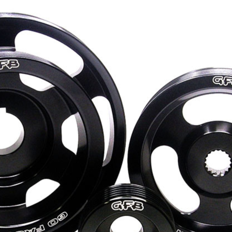 GFB 08+ WRX/STi / 09+ Forester / 03-09 LGT 3 pc Underdrive/Non-Underdrive Pulley Kit - 2014 for 2008-2014 Subaru Impreza - al