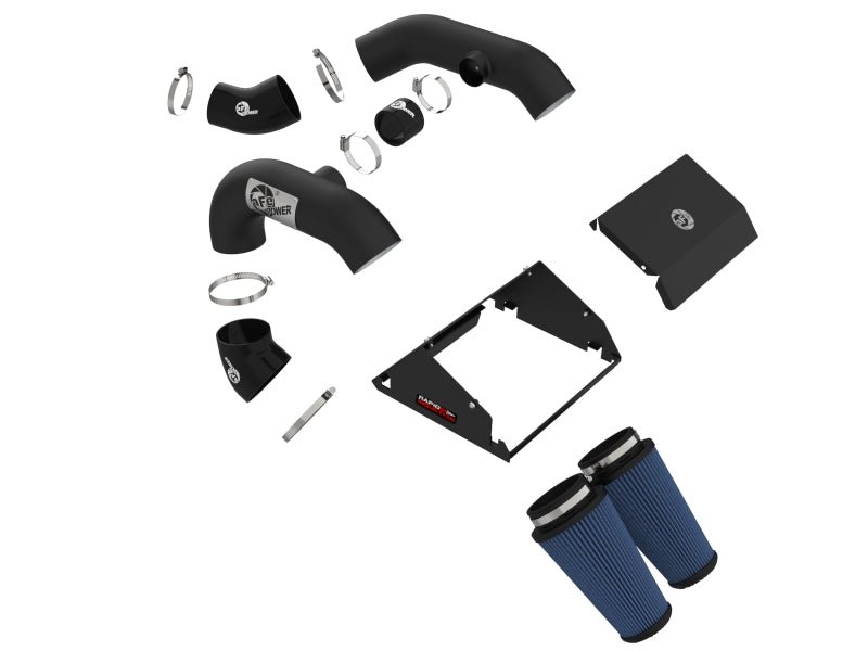 aFe Rapid Induction Pro 5R Cold Air Intake System 21-22 Ford F-150 Raptor V6-3.5L (tt) - 52-10015R