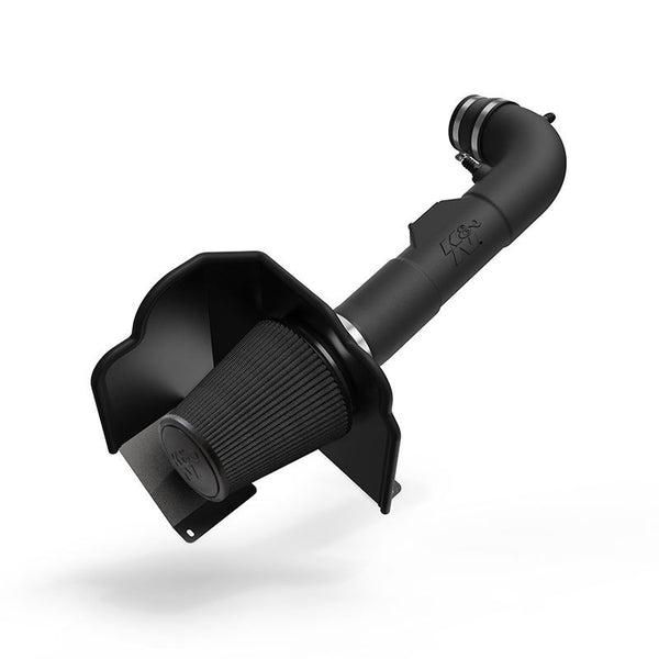 K&N 14-18 Chevrolet/GMC 1500 V8 5.3L/6.2L Performance Air Intake System - 30-3082 for 2015-2020 Cadillac Escalade - front vie