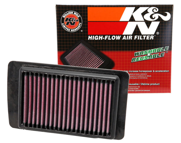 K&N 08-10 Victory Hammer Air Filter - PL-1608 for 2008-2017 Victory Vegas 8-Ball - front view