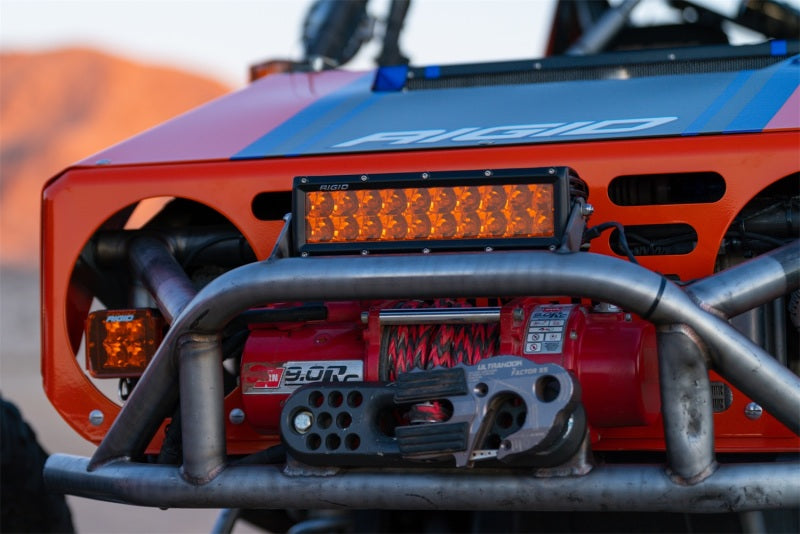 Rigid Industries E-Series 10in. Spot w/ Amber PRO Lens - 110223