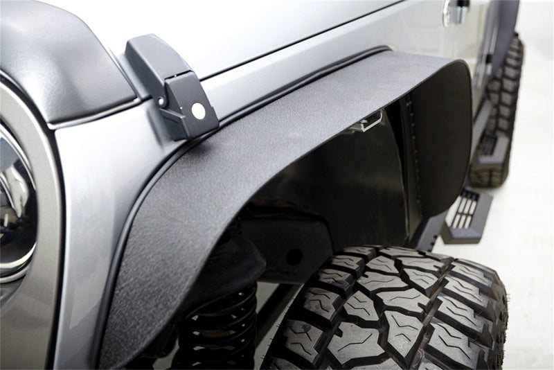 Rampage 2007-2018 Jeep Wrangler(JK) Steel Fender Flares - Slim - Black - 867981