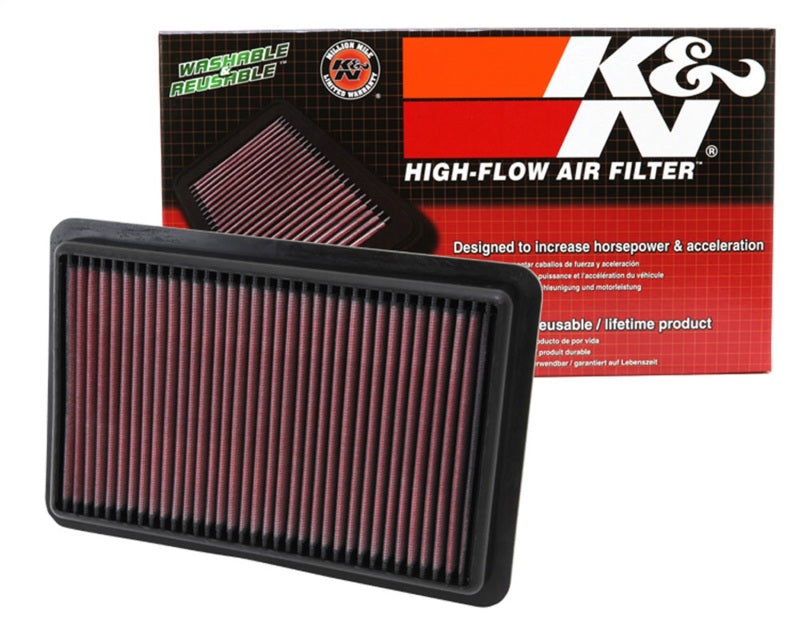 K&N Replacement Air Filter 12-13 Mazda 3 Skyactiv 2.0L / 13-14 Mazda CX-5 2.0L / 14 Mazda 6 2.5L - 33-2480