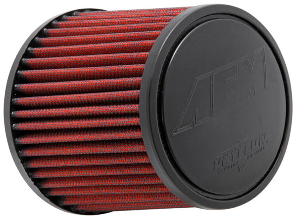 AEM DryFlow Conical Air Filter 5.5in Base OD / 4.75in Top OD / 5in Height - 21-2011DK by AEM Induction - front view