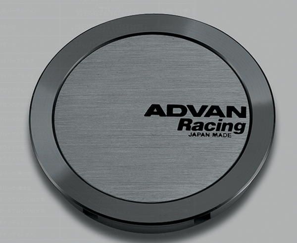 Advan 73mm Full Flat Centercap - Hyper Black - V0330 by Advan
