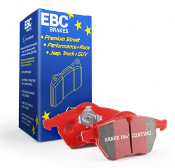 EBC 2019+ Toyota GR Supra Redstuff Rear Brake Pads - DP32415C for 2019-2026 BMW Z4 - front view