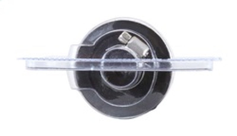 K&N Clamp On Rubber Base Crankcase Vent Filter 0.375in Flange ID x 2in OD x 1.5in Height - 62-1320