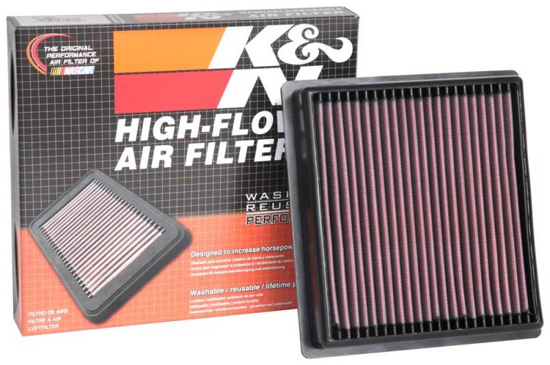 K&amp;N 2019 Subaru WRX STI 2.5L F/I Replacement Air Filter - 33-5092