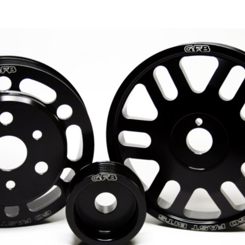 GFB 13 Subaru BRZ / 13 Scion FR-S 3 Pc L/W Pulley Kit (Inc Crank/Alternator/Water Pump Pulleys) - 2016 for 2013-2020 Subaru B