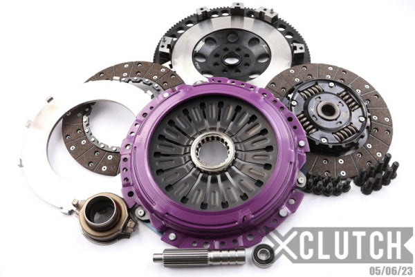 XClutch 15-21 Subaru WRX STi Base 2.5L 10.5in Twin Sprung Organic Clutch Kit - XKSU23531-2A for 2004-2014 Subaru Impreza - fr