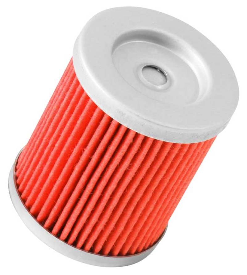 K&N Suzuki / Arctic Cat / Kawasaki / Yamaha 1.75in OD x 2.125in H Oil Filter - KN-132 for 2003-2021 Suzuki DR-Z125L - front v