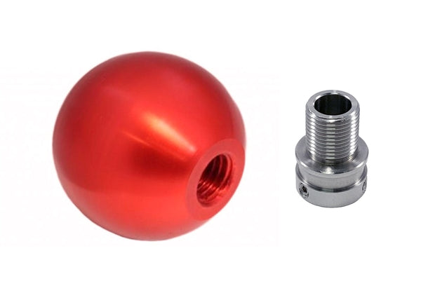 Torque Solution Billet Shift Knob (Red) Vokswagen/Audi Manual Transmission - TS-BSK-VWMR for 1996-2015 Audi A4 - front view