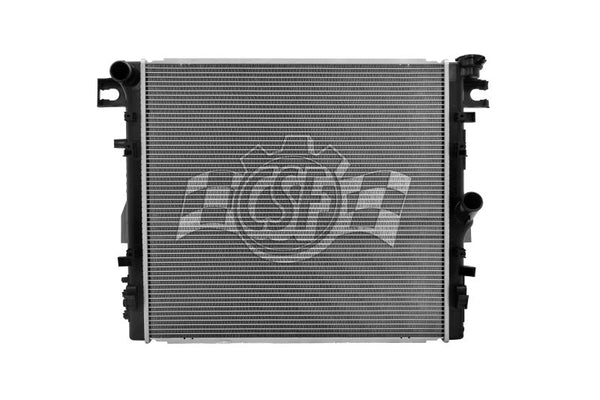 CSF 12-18 Jeep Wrangler 3.6L OEM Plastic Radiator - 3592 for 2012-2018 Jeep Wrangler
