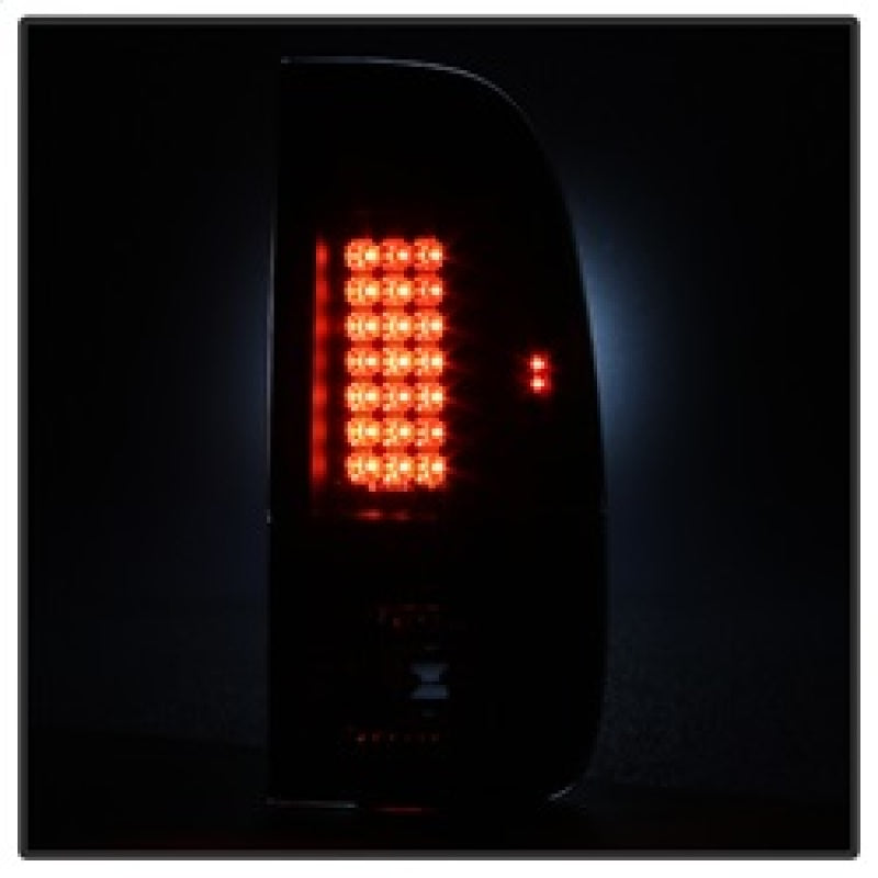 Spyder Ford Super Duty 08-15 LED Tail Lights Black ALT-YD-FS07-LED-BK - 5003898