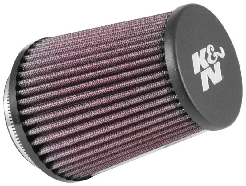K&N Universal Rubber Filter 3in Flg 4-1/2inch OD B / 2-1/4inch H - Black Top - RE-5286