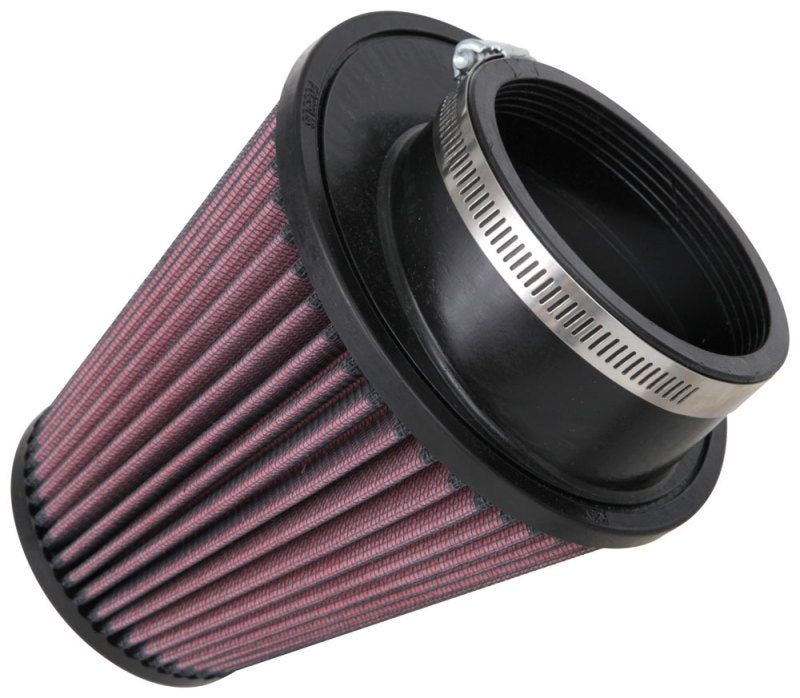 K&N Filter Universal Rubber Filter 3 1/2 inch 10 Degree Flange 5 3/4 inch OD 6 inch Height - RU-1035