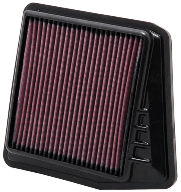 K&N 09-10 Acura TSX 2.4L-L4 Drop In Air Filter - 33-2430 for 2009-2014 Acura TSX - front view