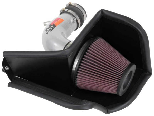 K&N 15-18 Ford Edge V6 3.5L F/I High Flow Performance Intake Kit - 77-2592KS for 2015-2018 Ford Edge - front view