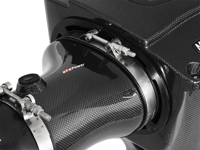aFe Momentum GT Black Series Carbon Fiber CAIS 2017 Dodge Challenger/Charger SRT Hellcat V8-6.2L(sc) - 52-72205-CF