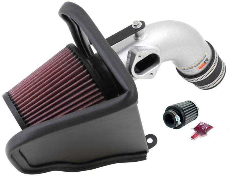 K&N 12 Chevy Sonic 1.8L Silver Typhoon Cold Air Intake - 69-4525TS