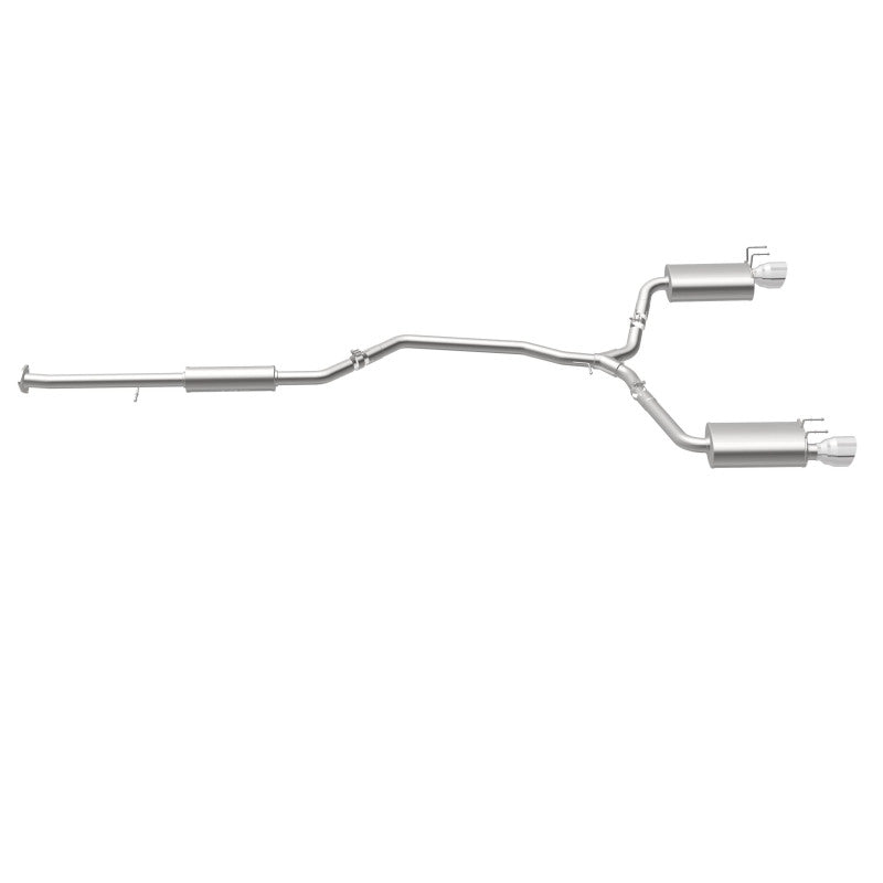 MagnaFlow Sys C/B 2015 Honda Accord 3.5L V6 2.5in SS Dual Split Rear Polished 4.5 Tip - 19181