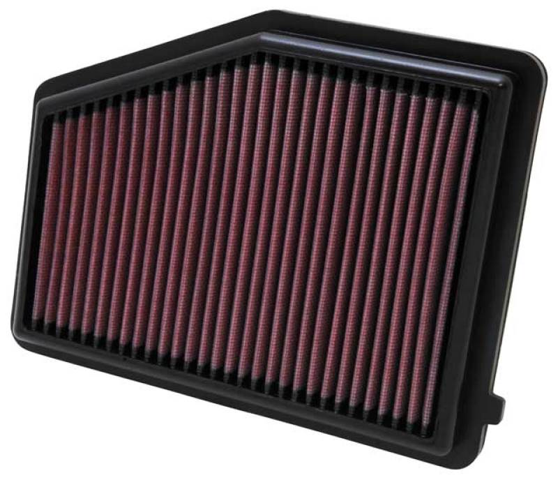 K&N Replacement Air Filter for 12 Honda Civic 1.8L L4 - 33-2468 for 2012-2015 Honda Civic - front view
