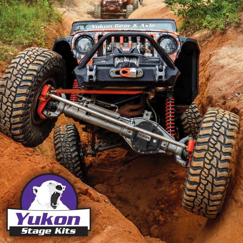 Yukon Stage 2 Jeep JL/JT Re-Gear Kit w/Covers &amp; D44 Front &amp; Rear in a 5.13 Ratio - YGK069STG2
