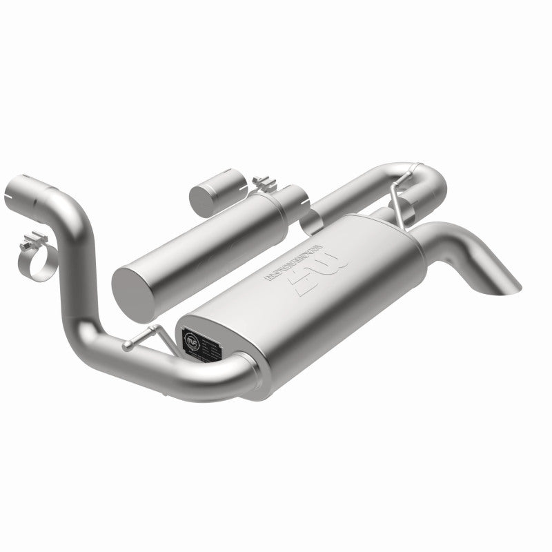 MagnaFlow 18-23 Jeep Wrangler JL 2.0L/3.6L Overland Series Axle-Back Exhaust - 19620