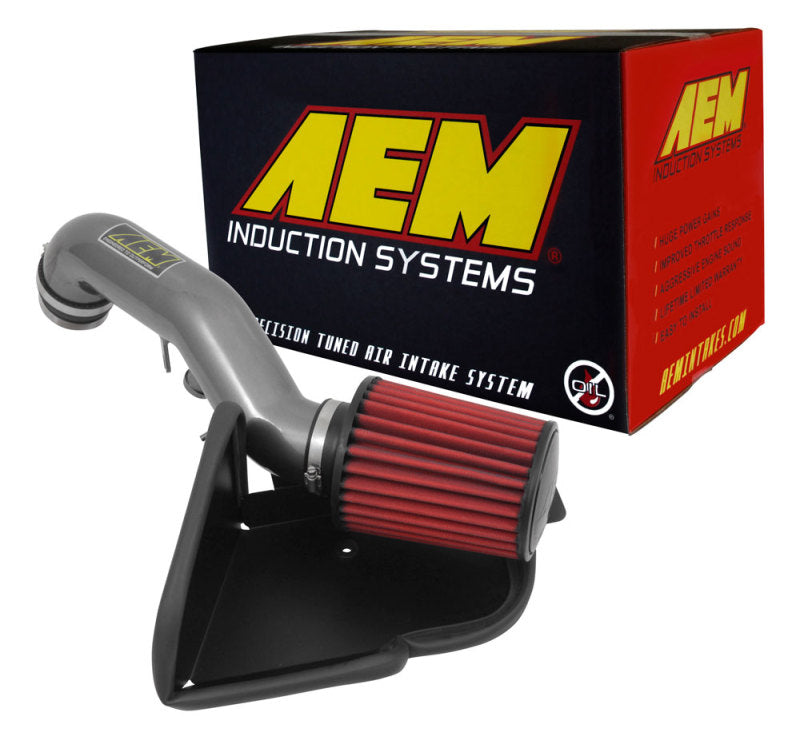 AEM Cold 2015-2016 Audi A3 L4-2.0L F/I Silver Cold Air Intake - 21-802C