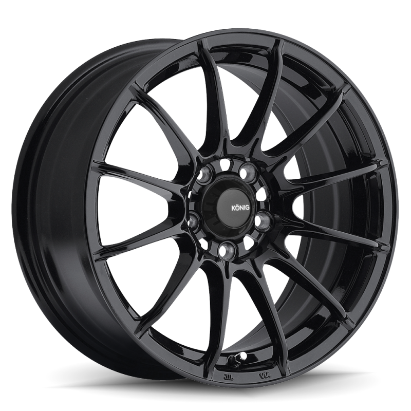 Konig Dial In 15x9 4x100 ET35 Gloss Black - DI59100355