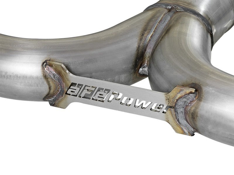 aFe 18-20 VW GTI (MK7.5) 2.0L MACH Force-Xp 3in to 2.5in 304 SS Axle-Back Exhaust System- Carb. Tips - 49-36421-C