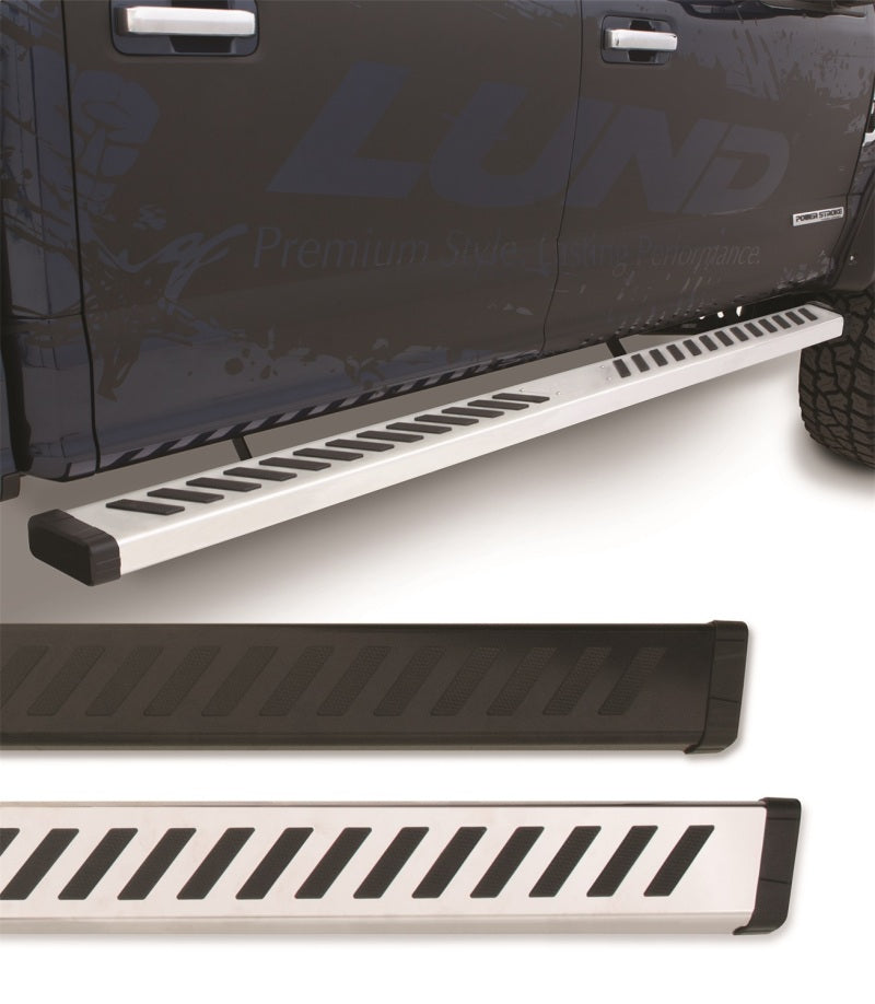 Lund 09-17 Dodge Ram 1500 Crew Cab Summit Ridge 2.0 Running Boards - Stainless - 28665028