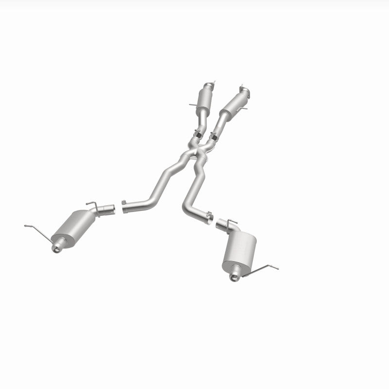 MagnaFlow 12 Jeep Grand Cherokee V8 6.4L Dual Split Rear Exit Stainless Cat Back Performance Exhaust - 15064