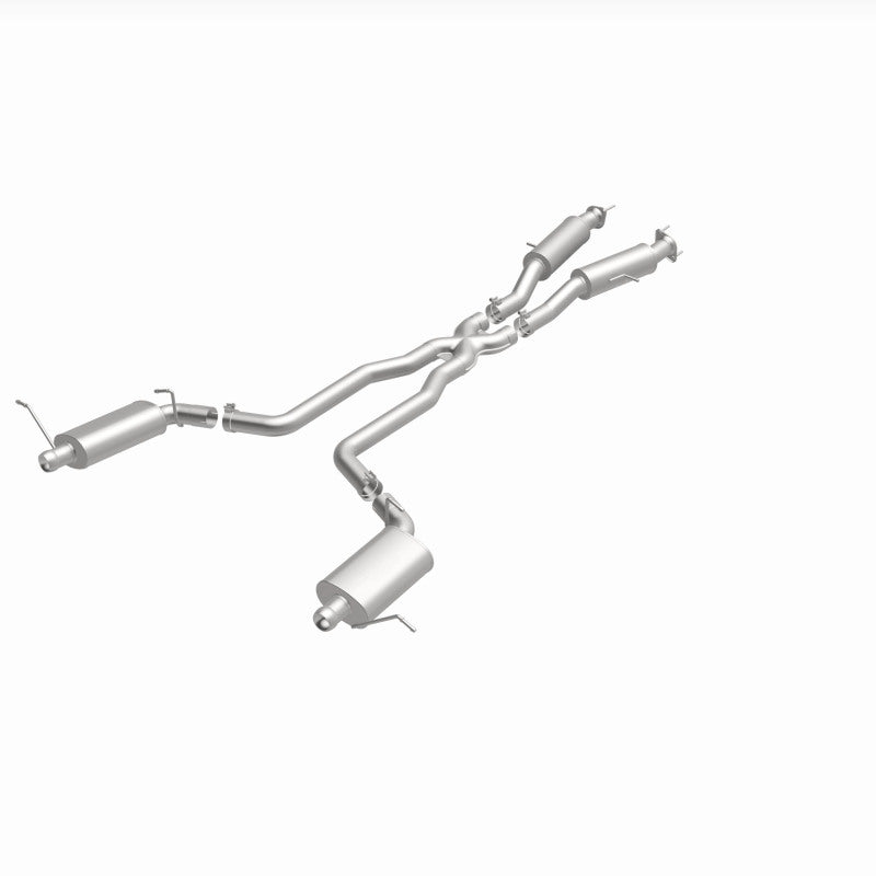 MagnaFlow 12 Jeep Grand Cherokee V8 6.4L Dual Split Rear Exit Stainless Cat Back Performance Exhaust - 15064