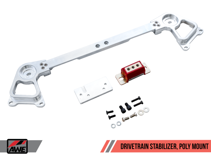 AWE Tuning Drivetrain Stabilizer w/Poly Mount for Manual Transmission - 2210-11010