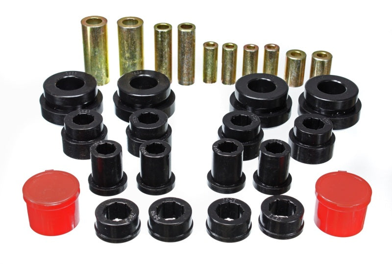 Energy Suspension 02-09 350Z / 03-07 Infiniti G35 Black Front Control Arm Bushing Set - 7.3121G for 2003-2007 INFINITI G - fr