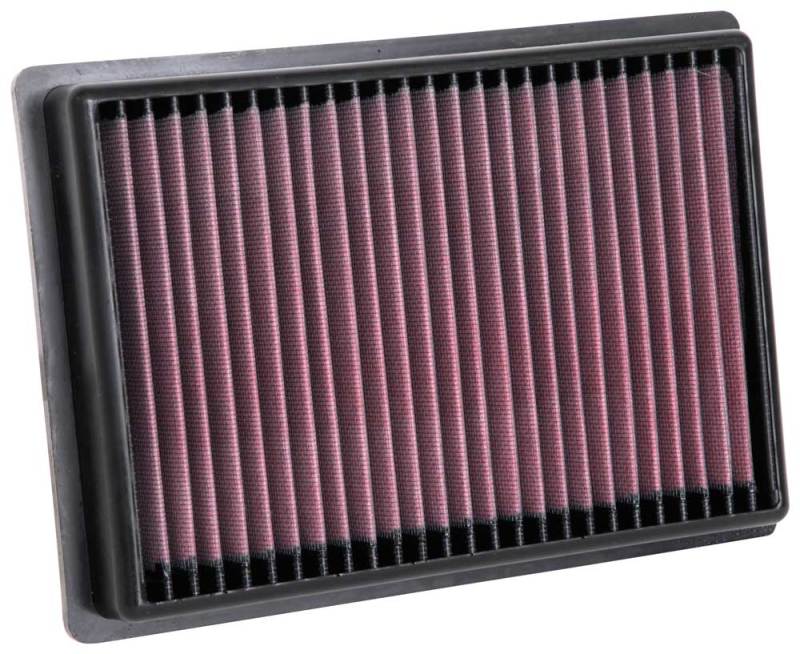 K&N 16-19 Lexus RX450H V6-3.5L F/I Replacement Drop In Air Filter - 33-5079 for 2016-2022 Lexus RX - front view
