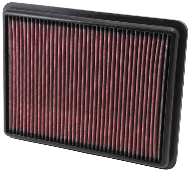 K&N Replacement Air Filter 11.75in O/S Length x 9in O/S Width x 1.188in H for 13 Hyundai Santa Fe - 33-2493 for 2013-2019 Hyu