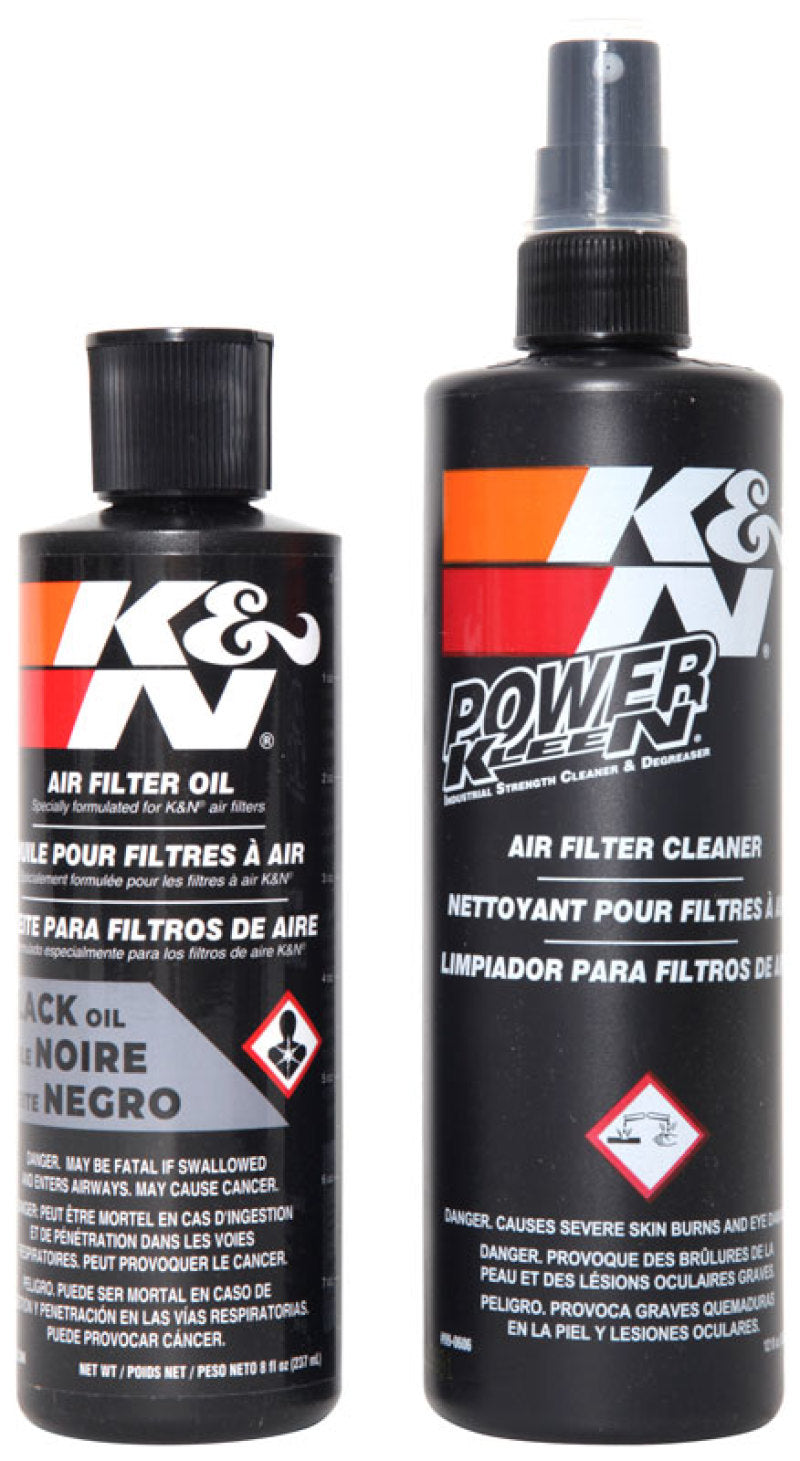 K&N Filter Cleaning Kit - Squeeze Black - 99-5050BK by K&N Engineering - front view