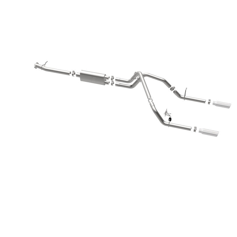 MagnaFlow Stainless Cat-Back Exhaust 2015 Chevy Colorado/GMC Canyon Dual Split Rear Exit 3.5in - 19019