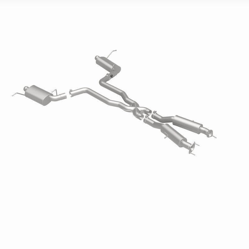 MagnaFlow 12 Jeep Grand Cherokee V8 6.4L Dual Split Rear Exit Stainless Cat Back Performance Exhaust - 15064