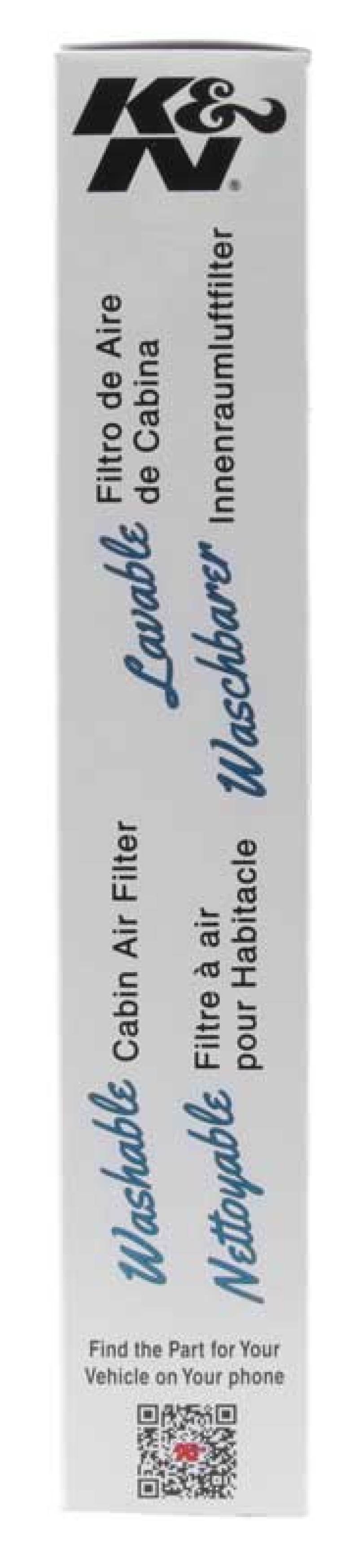 K&N 12-20 Hyundai/Kia Tucson/Sportage/Kona/Veloster Cabin Air Filter - VF2062