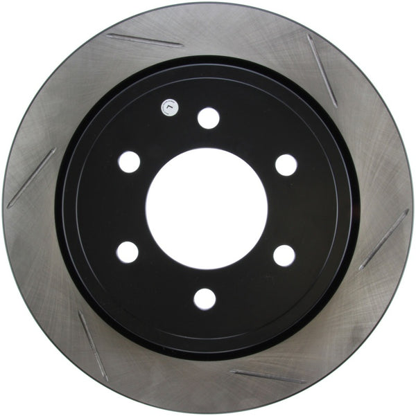 StopTech 12-19 Ford F-150 (w/Manual Parking Brake) Slotted Sport Brake Rotor - 126.65135SL for 2012-2020 Ford F 150 - front v