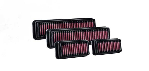 K&N BMW X3M/X4M L6-3.0L F/I Turbo Drop In Air Filter - 33-3160 for 2020-2024 BMW X3 - front view