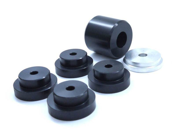 SPL Parts 03-08 Nissan 350Z Solid Differential Mount Bushings - SPL SDBS Z33 for 2003-2007 INFINITI G - front view