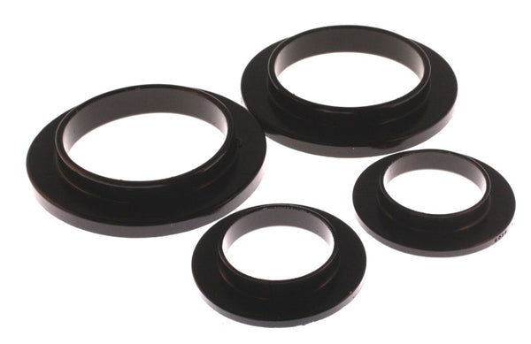 Energy Suspension 79-04 Ford Mustang SVO Black Rear Spring Upper & Lower Isolator Set - 4.6101G for 1979-2004 Ford Mustang - 