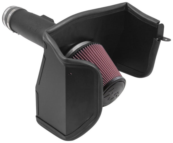 K&N 2017 Nissan Armada V8 5.6L Aircharger Performance Air Intake - 63-6018 for 2014-2024 INFINITI QX80 - front view